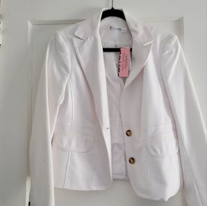 New York Company white Blazer